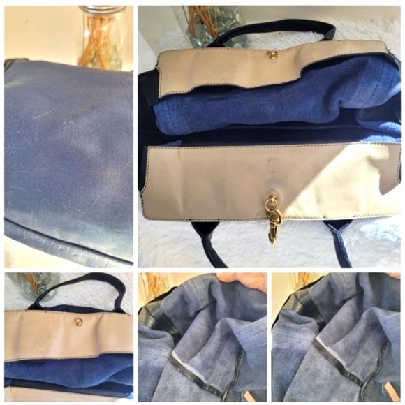 Chloé Allison blue tote bag - Picture 9 of 10